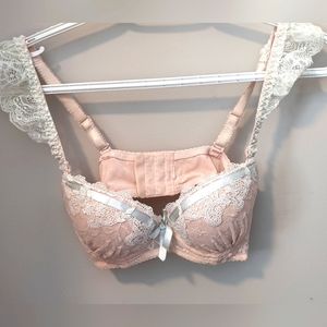 Peach Mandhari Lingerie Push Up Bra US32A